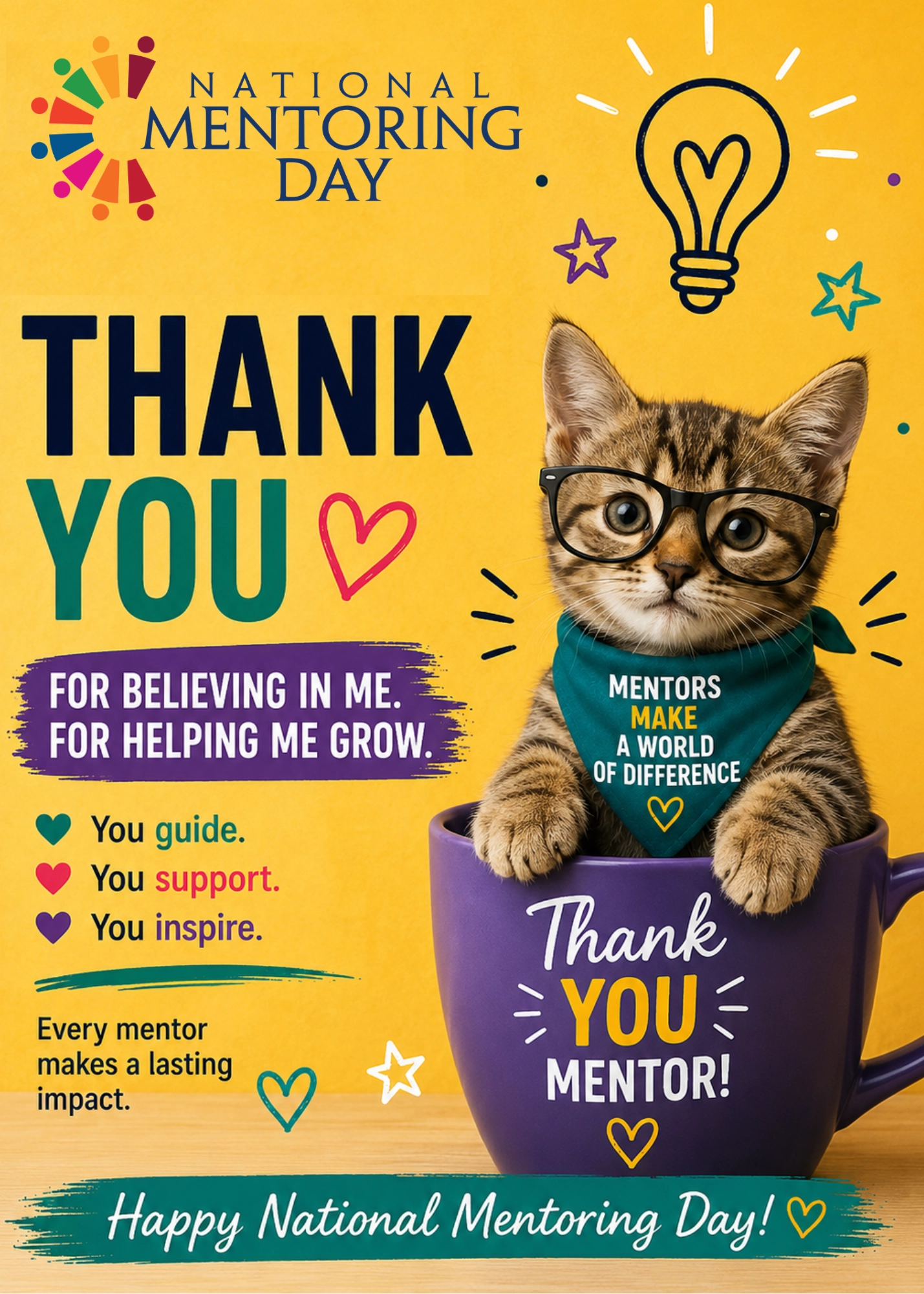 Click Here to View Thank You Mentor Card 09 Full Size